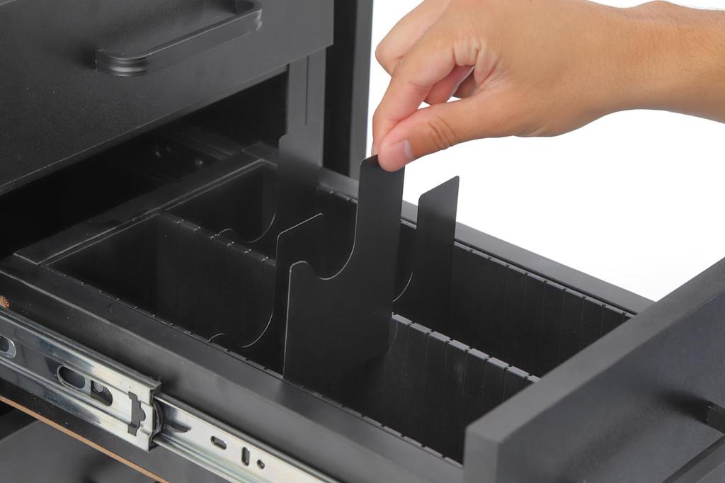 TOYGER TCG Palas Drawer with Flexible Compatible with TCG Card Storage Shelf with 4 Dividers [TCG-specific Dividers] Castle,