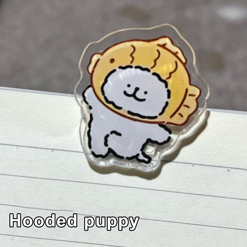 Cute Kitten Animal Cartoon Decorative Gift Sealing Clip Memo Clip Pp Clip For Students Cute Little Items