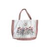 72 Splicing Retro Embroidery Large Capacity Shoulder Bag Cloth Bag Tote Bag Student Class Canvas Bag