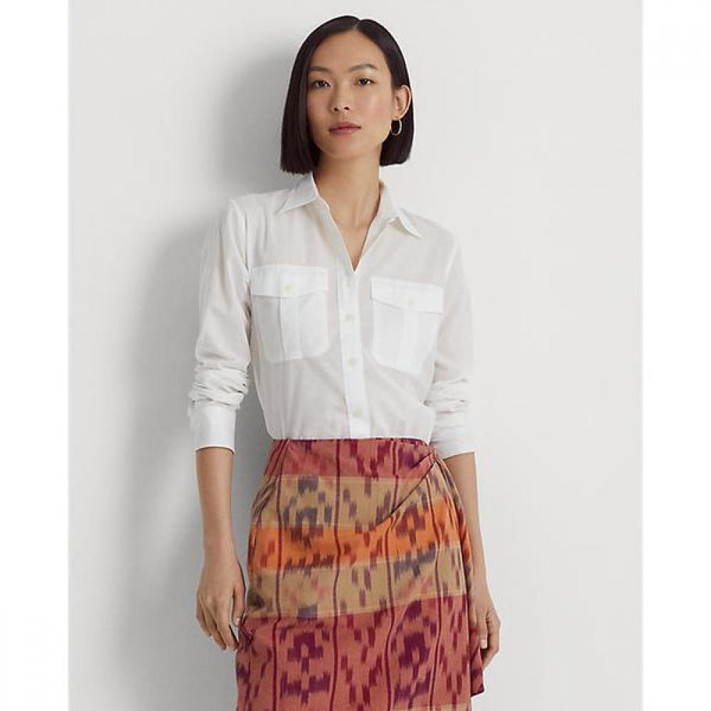 Lauren Ralph Lauren Cotton Voile Shirt  Wmlrshts6820299100 M