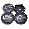 4pcs SPORT Edition Logo Emblem Car Wheel Center Caps 60mm 56mm Wheels Hub Centre Cap Rim Hubcaps Cover Replace Car Accessories