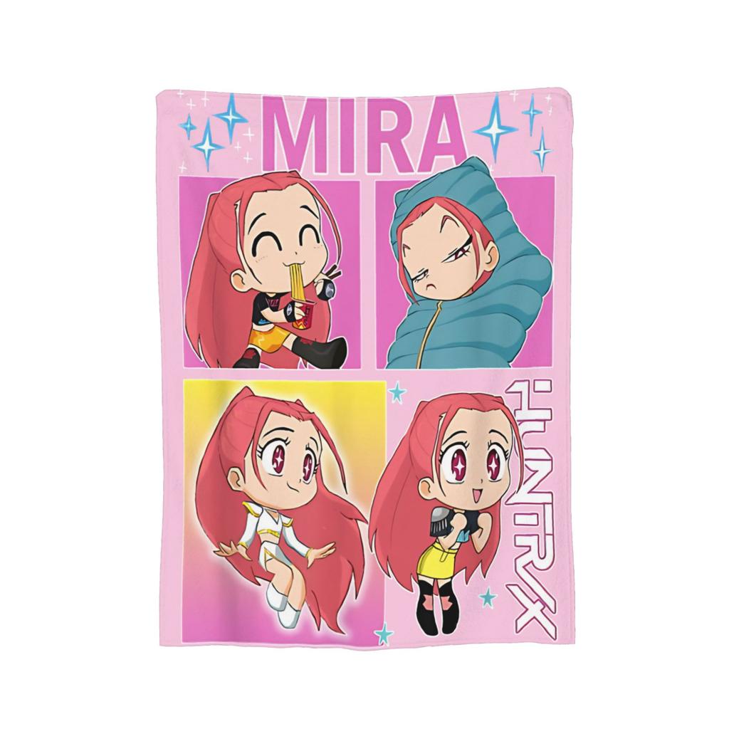 Jinu K-Kpop D-Demon H-Hunters Blanket Cover  Flannel Throw Blankets Summer Air Conditioning Portable Soft Warm Bedsprea,