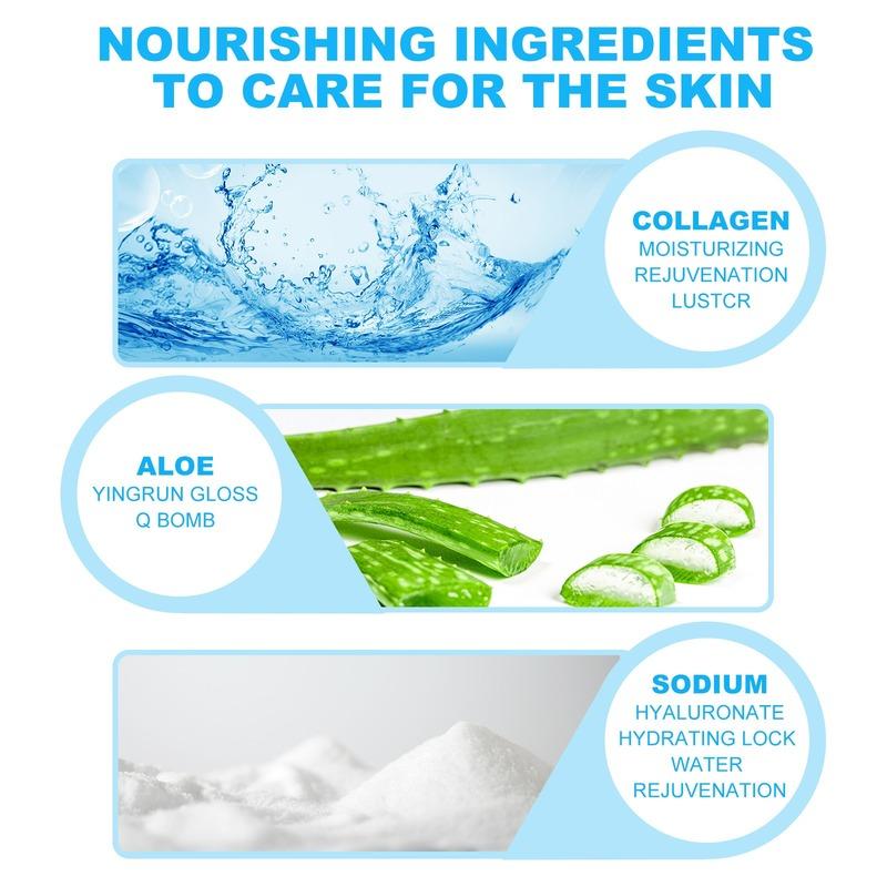 Collagen Cream, Firming Skin, Aloe Vera, Skin Moisturizing and Replenishing