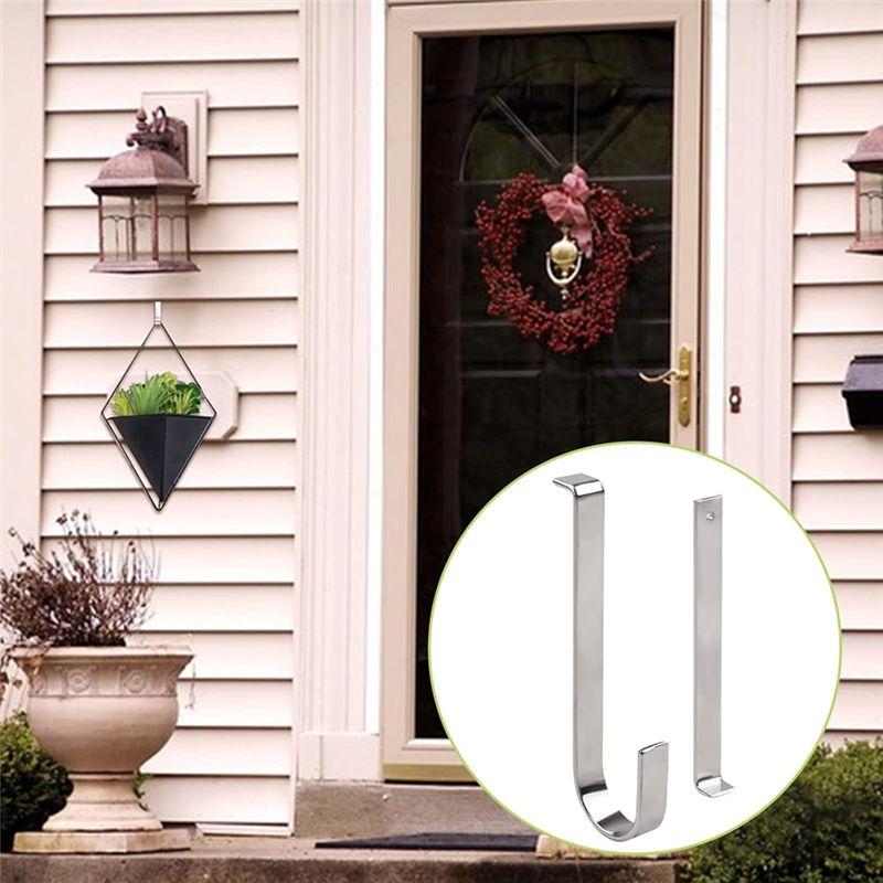 ABUL-Vinyl Siding Hangers, 6Pcs Heavy Duty Metal Low Profile No Hole Hanger Vinyl Siding Hook
