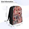 PortgasD Ace Anime Backpack Cartoon Travel Bags 3D Printed Casual Daypacks-SYS191