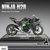 Kawasaki 1:12 Model de motocicleta din aliaj Ducati cu sunet pentru copii