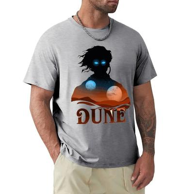 Dune Design V2 Tričko Harajuku Tričko s krátkým rukávem 100% Bavlna Grafické Tričko Topy#Barva