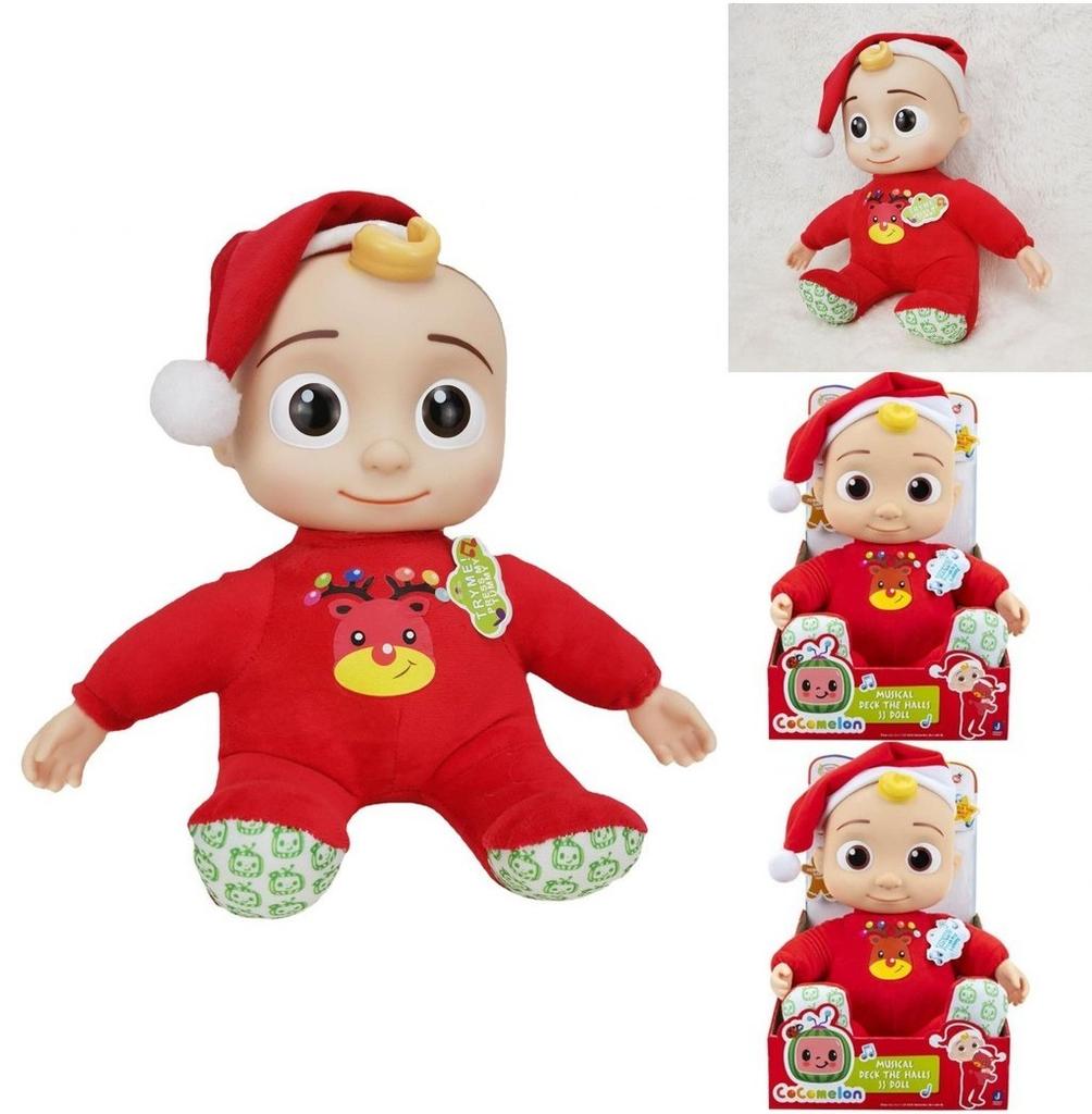 Entzückende Weihnachten Cocomelon PVC Puppe Singende Spieluhr Mit Neun Arten Von Musik Jojo