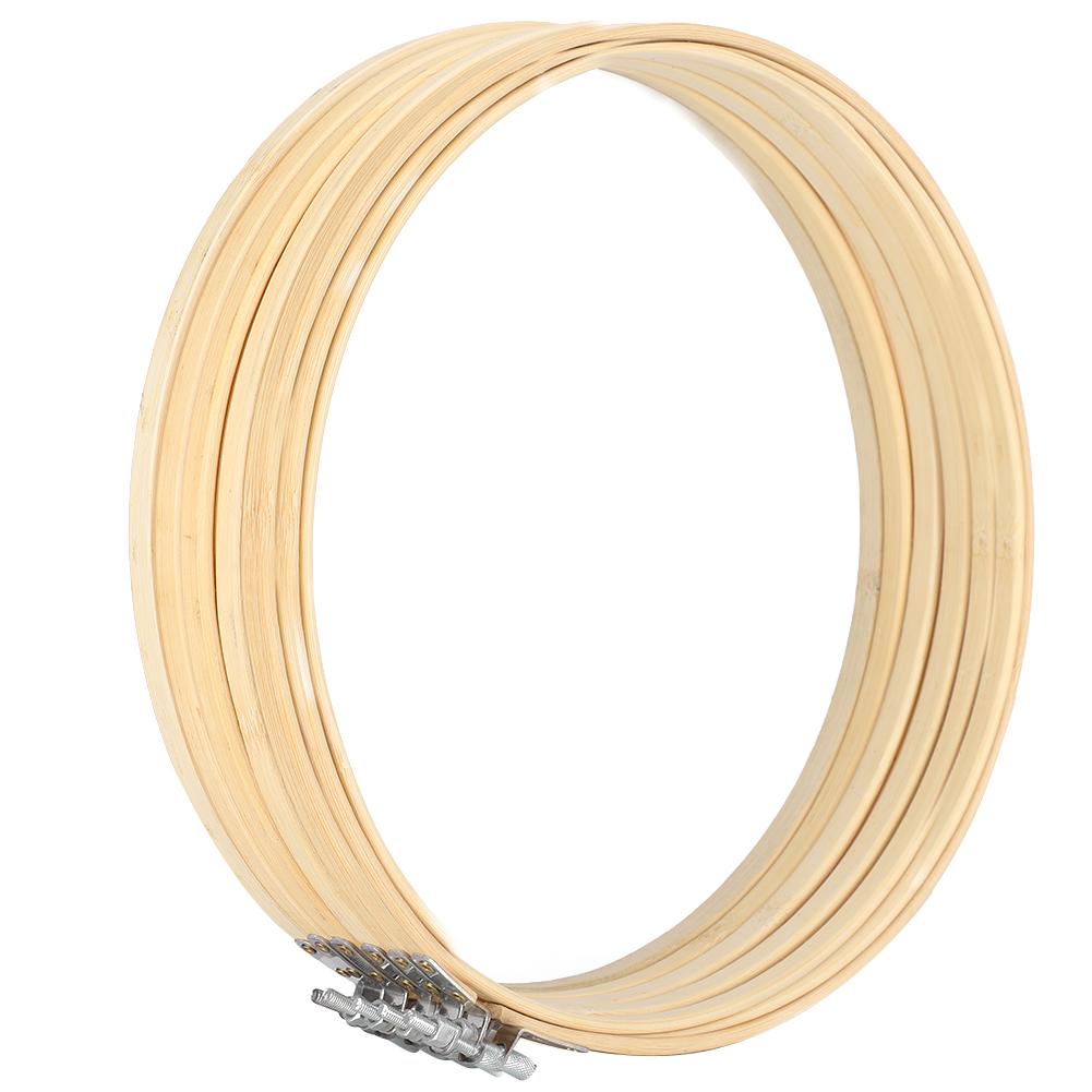 Haftowanie Obręcze Regulowane Rama do Haftu Krzyżykowego Koło Haftu Klips Rozciągliwy Narzędzia do Szycia 6 Szt. 26 cm