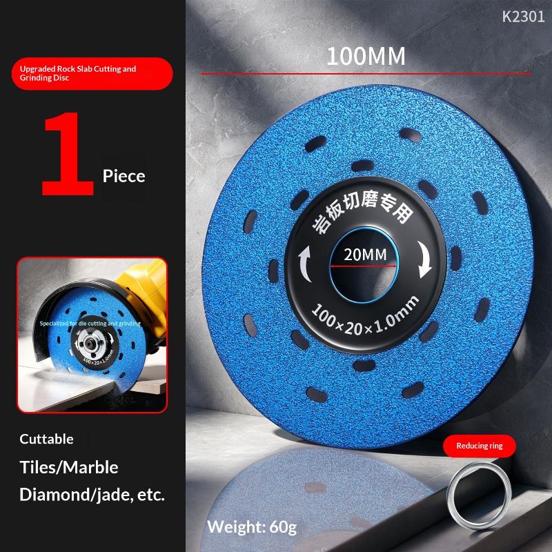 Diamond Glass Cutting Blade No Chipping High Density Widened Ultra Thin Upgrade for Porcelain Tile Floor Repair Projects