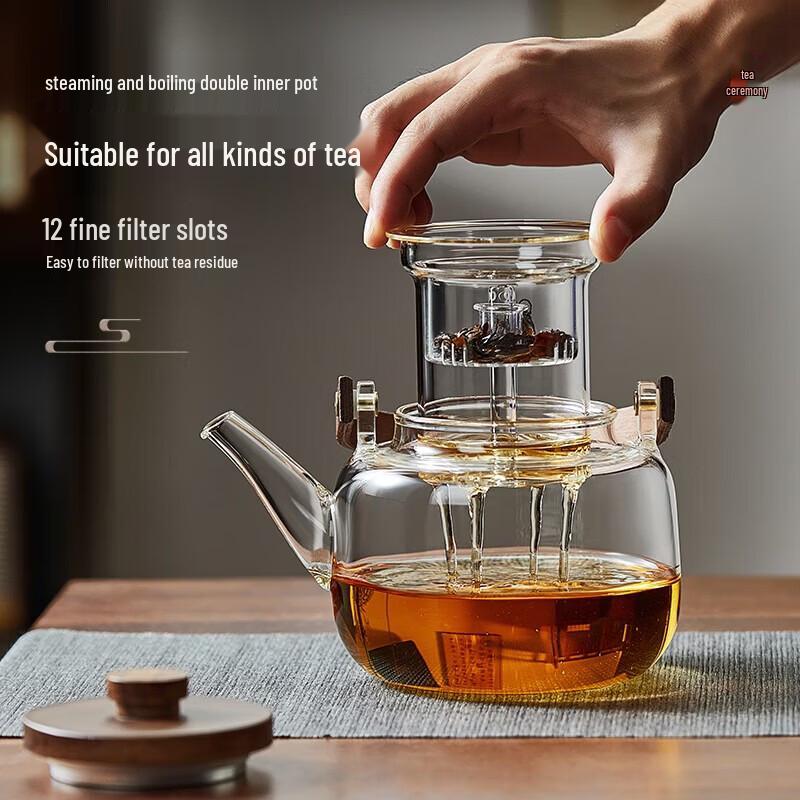 YIHUTEA D10 Electric Ceramic Stove Tea Set with Automatic Water Supply