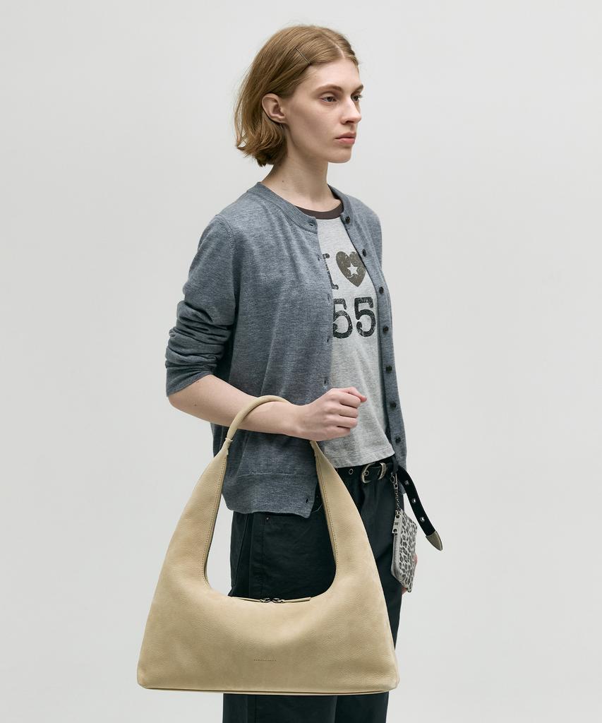 Margesherwood Hobo Large_Nude Nubuck