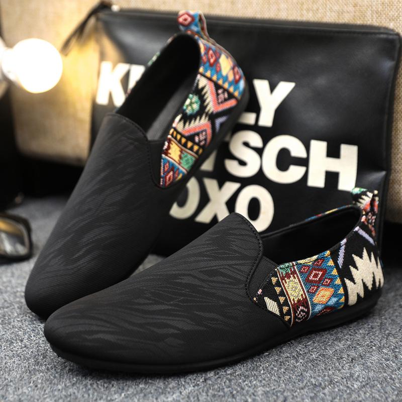 YRZL Loafers Men Big Size Slip On Anti Slip Shoes Lightweight Driving Casual Shoes Breathable Walking Shoes for Men Wide Width