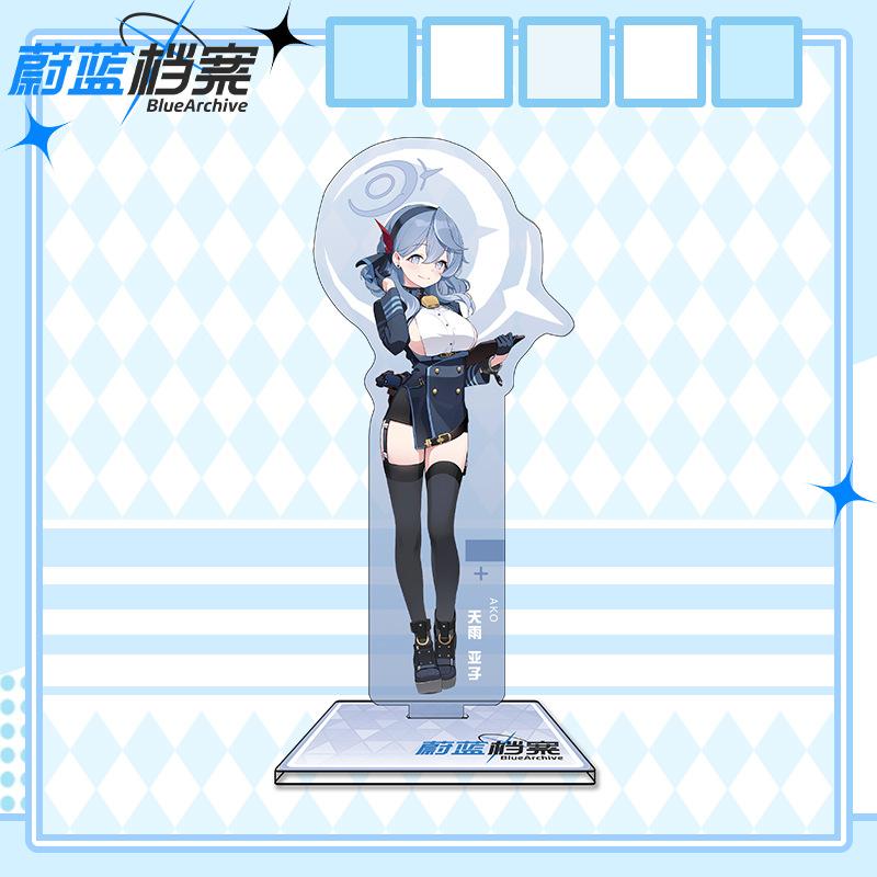 16cm Height Blue Archive Acrylic Stand Character Figurine