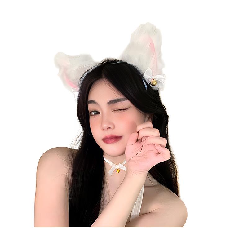 Set de Cosplay de Gato: Disfraz de Halloween con Diadema de Orejas, Guantes de Patas y Cola de Accesorio