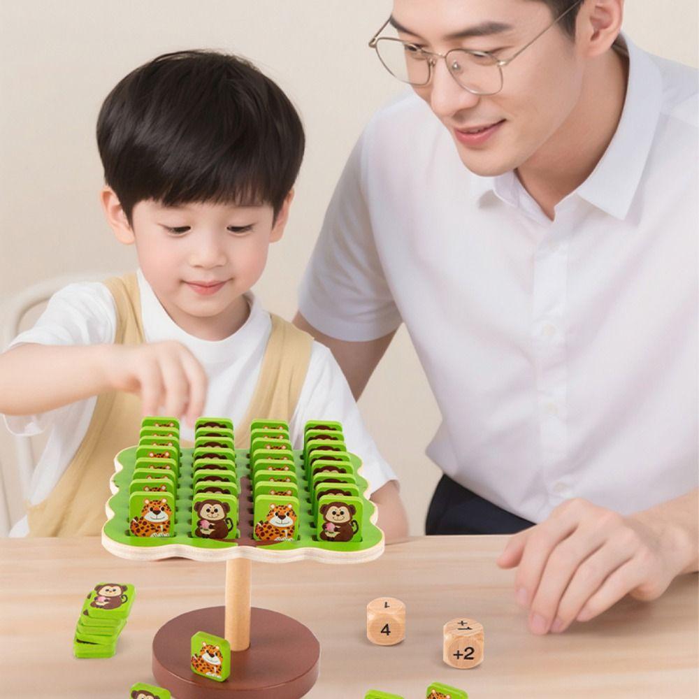 Thinking Training Balancing Monkey Toy Board Game Balance Puzzle Toy Desktop Toys