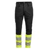 Jobman Mens Service Stretch Hi-Vis Trousers