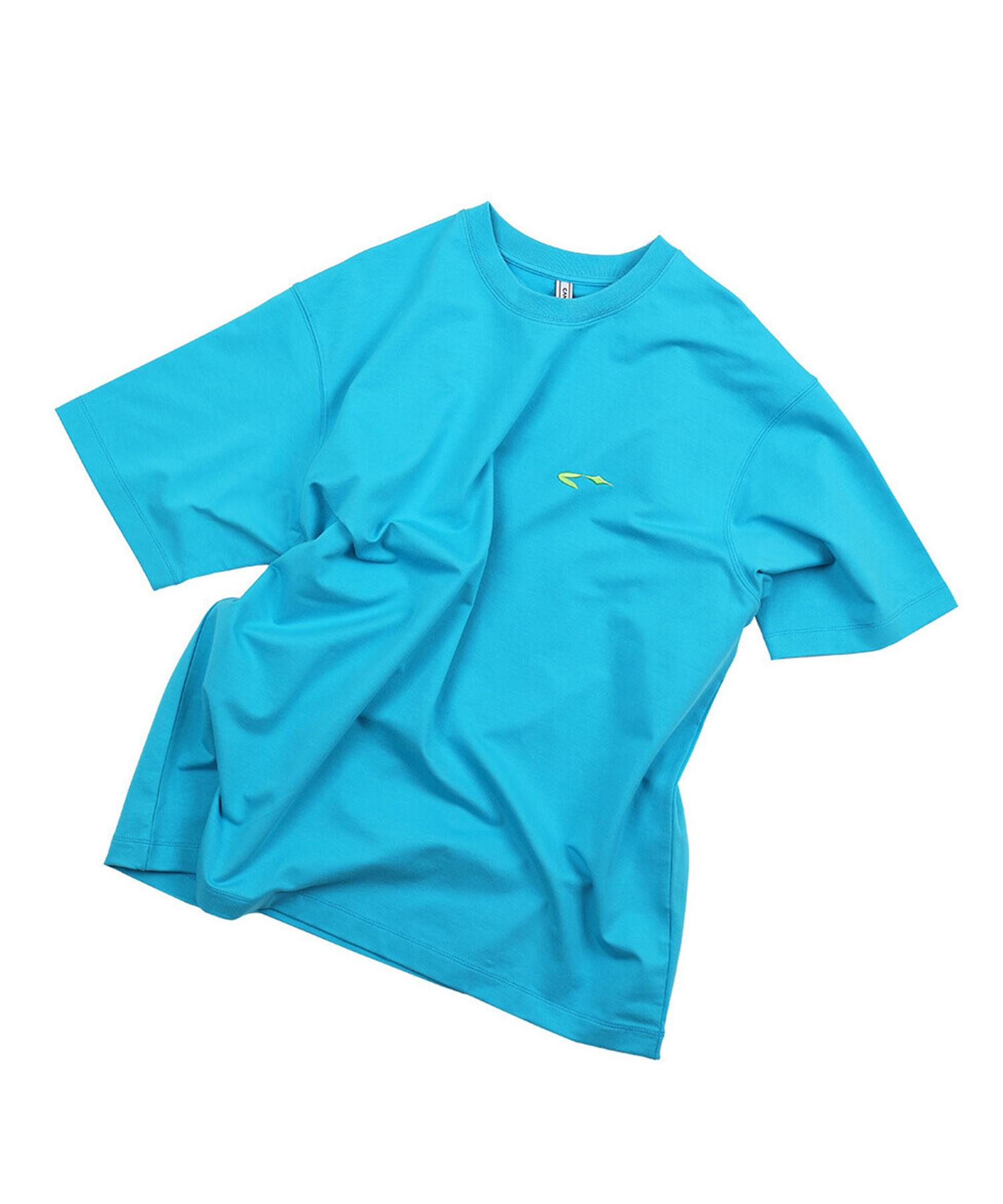 Canbats Glitter Logo Short Sleeve T-Shirt (Blue) Blue