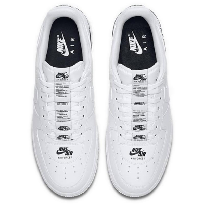 Nike Air Force 1 Low Double Air Low White Black Sneakers CJ1379-100