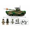 Sluban Set di Mattoncini Serbatoio Militare Veicolo Corazzato con Figure di Soldati Mattoncini Militari Giocattoli Educativi per Bambini