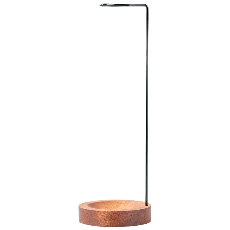 Solid Wood Upside Down Incense Burner - Sandalwood & Agarwood Holder for Zen Aromatherapy
