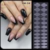 Nail Form False Tips System Extension Silicone French Forma Dual Sticker French Line for Dual Forms