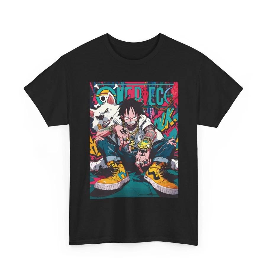 Unisex Shirt for Anime Fans, Japanese Cartoon Graphic XL