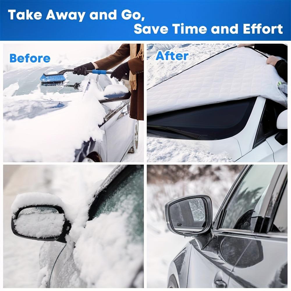 Car Windshield Sunshade Cover All-Season Universal Front Windshield for Snow Cover Frost Windshield Windows Thickened Cover Sunshade Cover Car