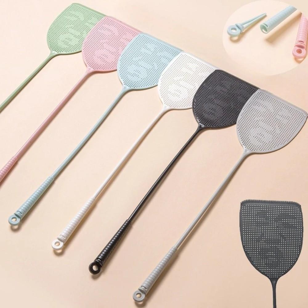 Plastic Fly Swatter Extra Long Manual Swatter Creative Mosquito Swatter  Home Use