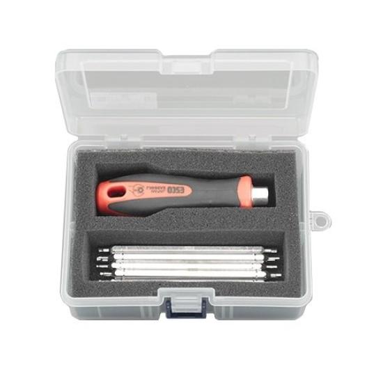

ESCO Hexagon Driver Set Hexagon 1.5-6.0mm (with Handle) EA564AL-12A