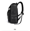 Mochila de Cuero PU de Gran Capacidad Estilo Coreano para Estudiantes y Viajeros - Unisex, Casual y de Moda Bolso de Doble Hombro
