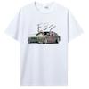 Glstkrrn E34 Herren T-Shirt Sommer Herren Übergroßes T-Shirt Herrenbekleidung Harajuku Mode Streetwear T-Shirts Retro Baumwoll T-Shirt