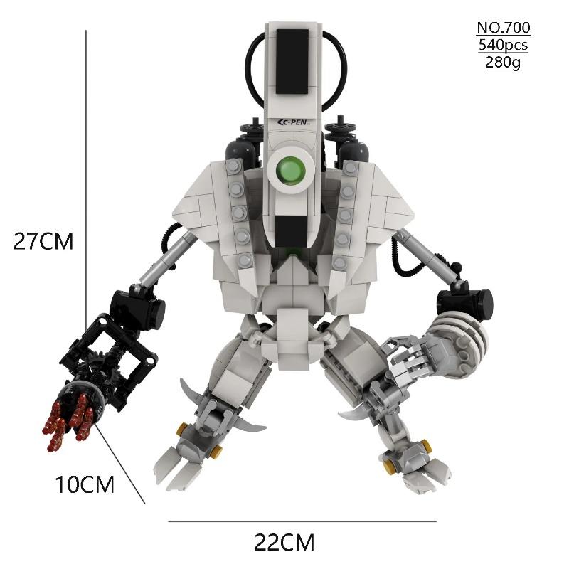 Aggiorna Titan Tv Man Skibidi Toilette Blocchi da costruzione Orologio Drill Man Speakerman Cameraman Drillman Speakerman G Man Astro Toy
