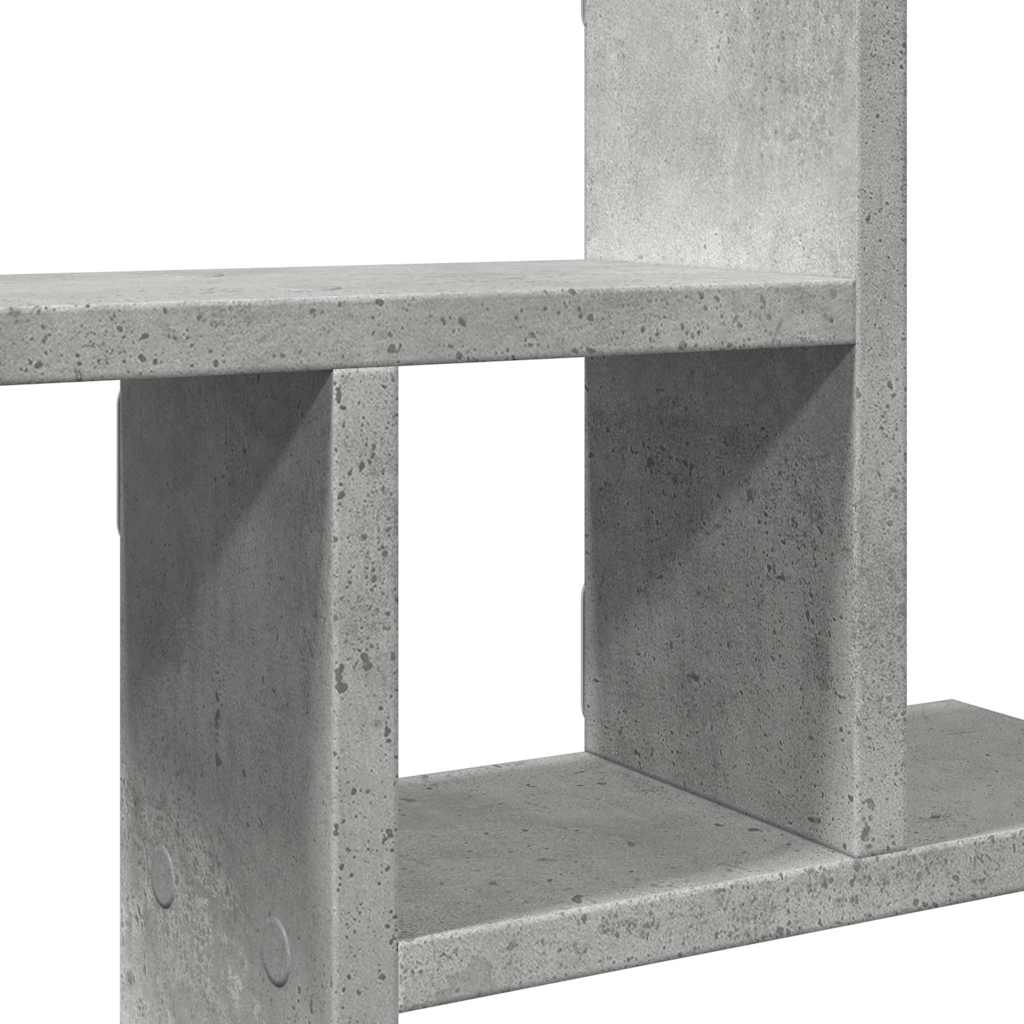 Wall Shelves 2 pcs. Concrete Grey 50 x 12 x 50 cm Engineered Wood