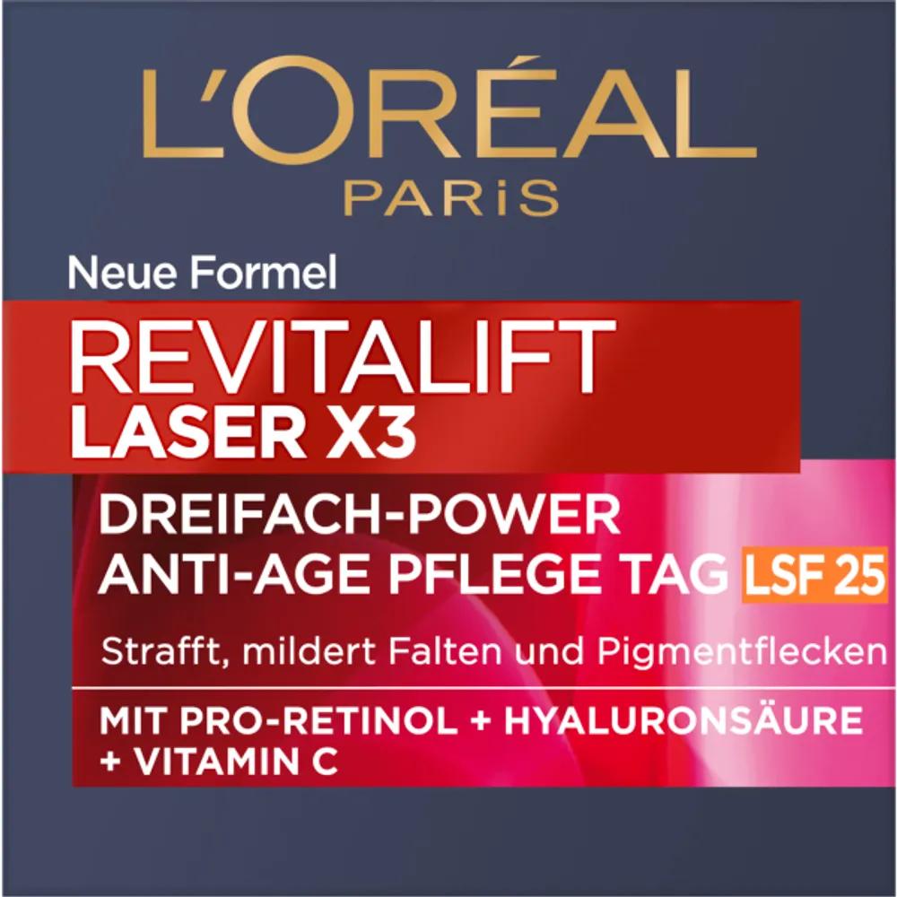 LOREAL Revitalift Laser Day Cream X3 SPF25 50ml