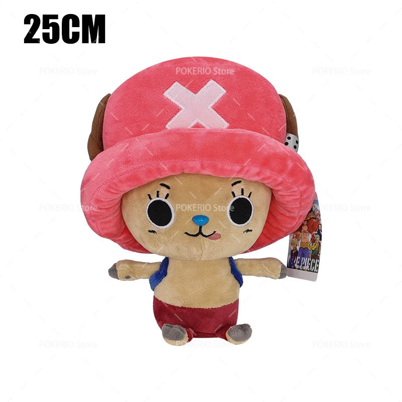 Original One Piece Plüschtier Gear 5 Luffy Sanji Brook Tony Tony Chopper Weiches Kuscheltier Kinder Echtes Anime-Geschenk
