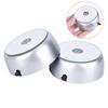 1Pc 4 Leds Luminous Base Light  Glass Display Colorful Round Stand Base