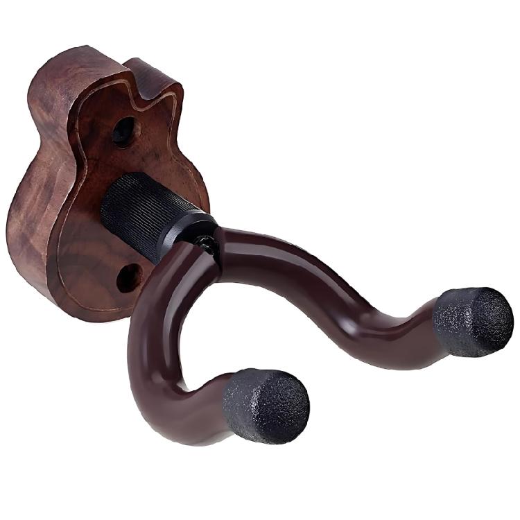 

Guitar Wall Mount Hanger Guitar Hanger Wall Hook Holder Stand Display with Screws Easy To Install for Banjo,Mandolin 1