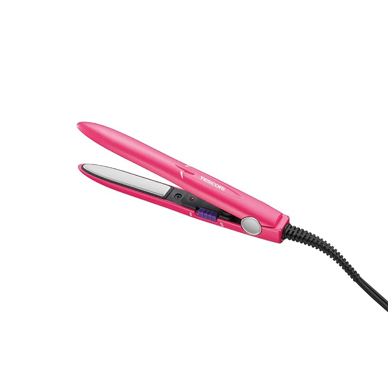 

Tescom (TESCOM) hair iron straight & curl 2WAY Styleup mini pink THS10-P