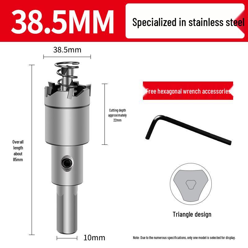 Stainless Steel Alloy Hole Saw Drilling Bit for Metal Sheets