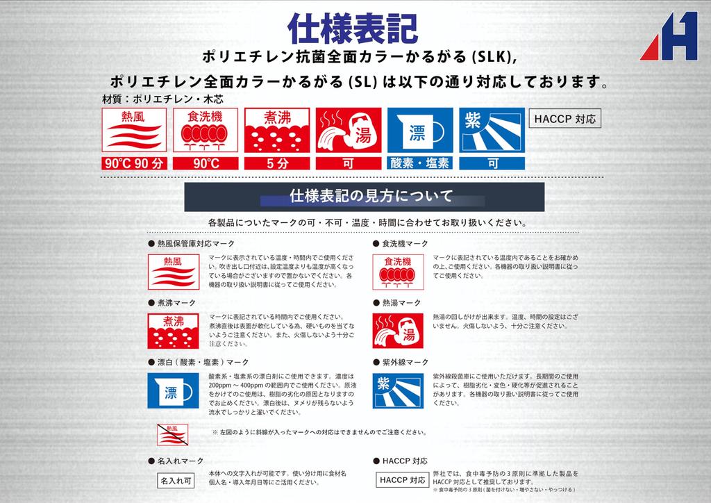 Hasegawa Polyethylene Antibacterial Full Color Lightweight Blue 600 x 300mm SLK18-6030W B