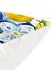 Watercolor Lemon Print Cushion Cover Suitable For Sofa Pillow Decoration In Living Room And Bedroom, Sofa Decorative Pillowcase