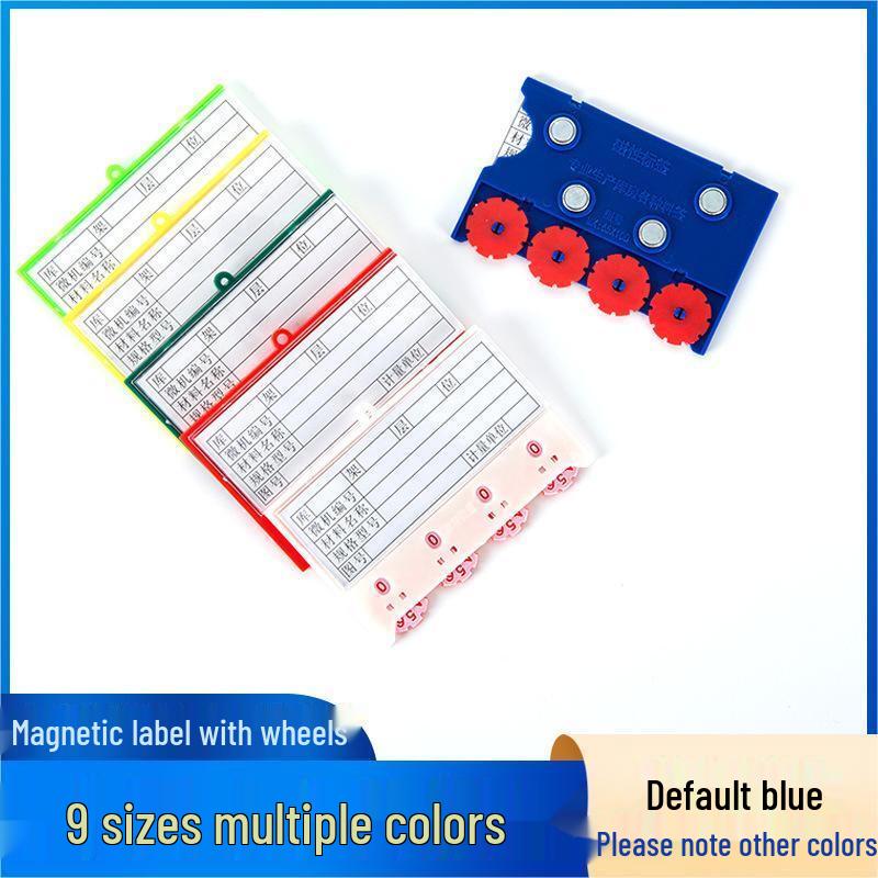 Zhanren Magnetic Identification Tags 88x100mm