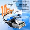 SAMZHE UTP CAT6A Ethernet Patch Cable
