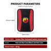 For Abarth Car Armrest Pad Carbon Fiber Leather Car Center Console Cover FR FIAT 500 Doblo Tipo Panda Ducato Punto Stilo