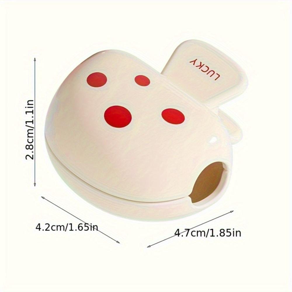 3pcs Mushroom-Design Toothbrush Cover with Dust Cap Brush Protective Cover Portable Plastic Clip for Home Travel Use Compact