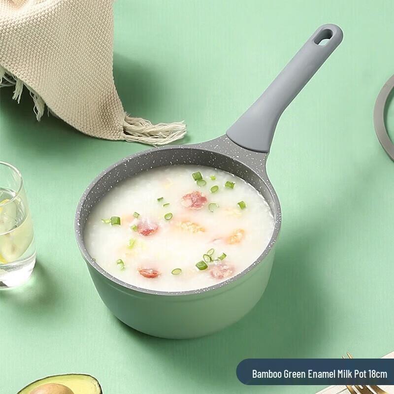 Chui Da Huang Non-stick Maifan Stone Frying Pan & Milk Pot