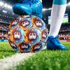 West Ham United Football Aufdruck Größe 5 Fußballschuhball, Anti-Rutsch Erwachsenen Match Fußball Souvenir für Fußballfans