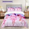 Vibrant Rhythm Huntrix Bedding (1 * duvet cover + 2 * pillowcase, without core) 2D Flat Christmas birthday gift Soft and comfortable Bedding set