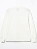 Beams Long Sleeve Jersey Size 11140220803 Men's T-Shirt, White, M,